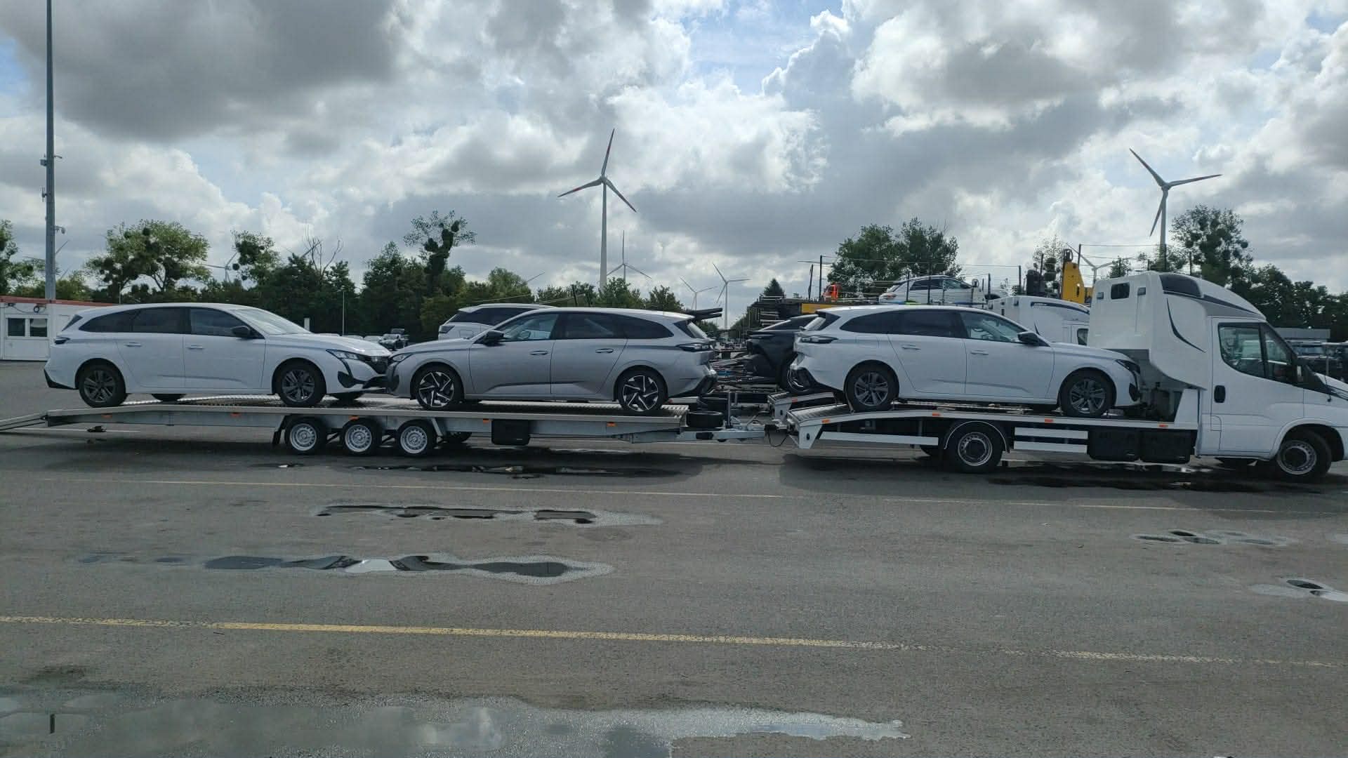 Flota LAWIS podczas realizacji zlecenia UE